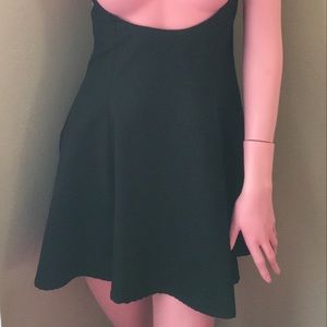 90s Strappy Suspender-style Skater Skirt
